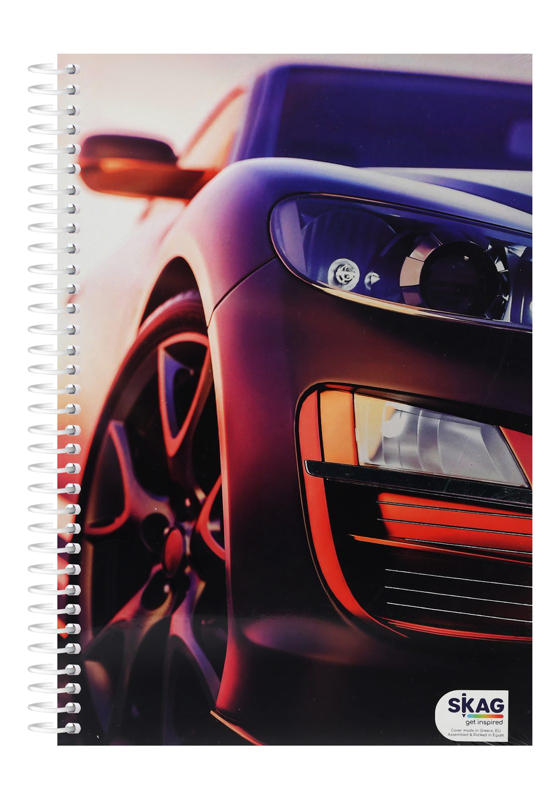 4-Subject Ruled Notebook – 160 Sheets, 70 gsm