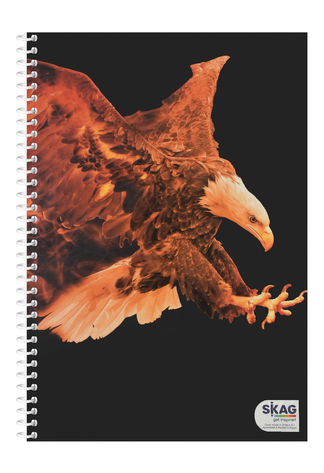 4-Subject Ruled Notebook – 160 Sheets, 70 gsm