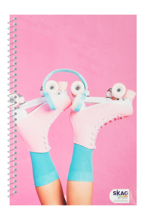 5-Subject Wire-Bound Notebook A4 – 200 Sheets, 70 gsm