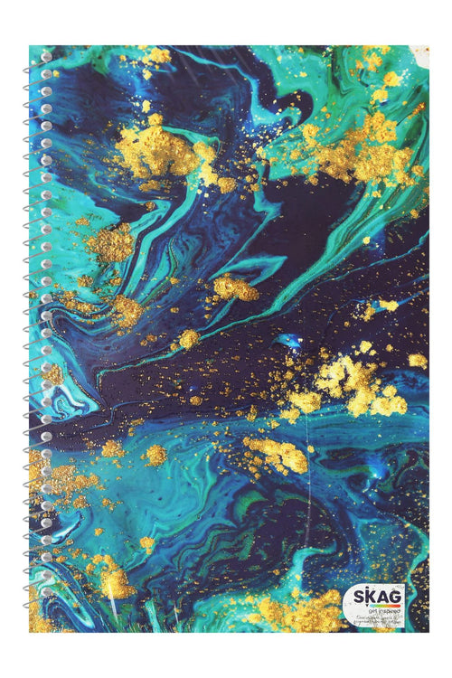 5-Subject Wire-Bound Notebook A4 – 200 Sheets, 70 gsm