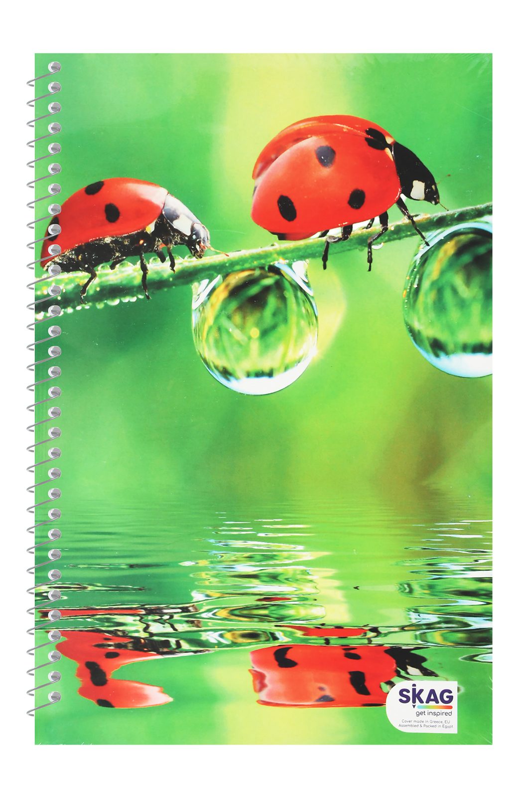 5-Subject Wire-Bound Notebook A4 – 200 Sheets, 70 gsm