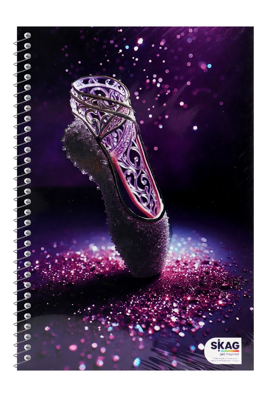 6-Subject Wire-Bound Notebook A4 – 240 Sheets, 70 gsm