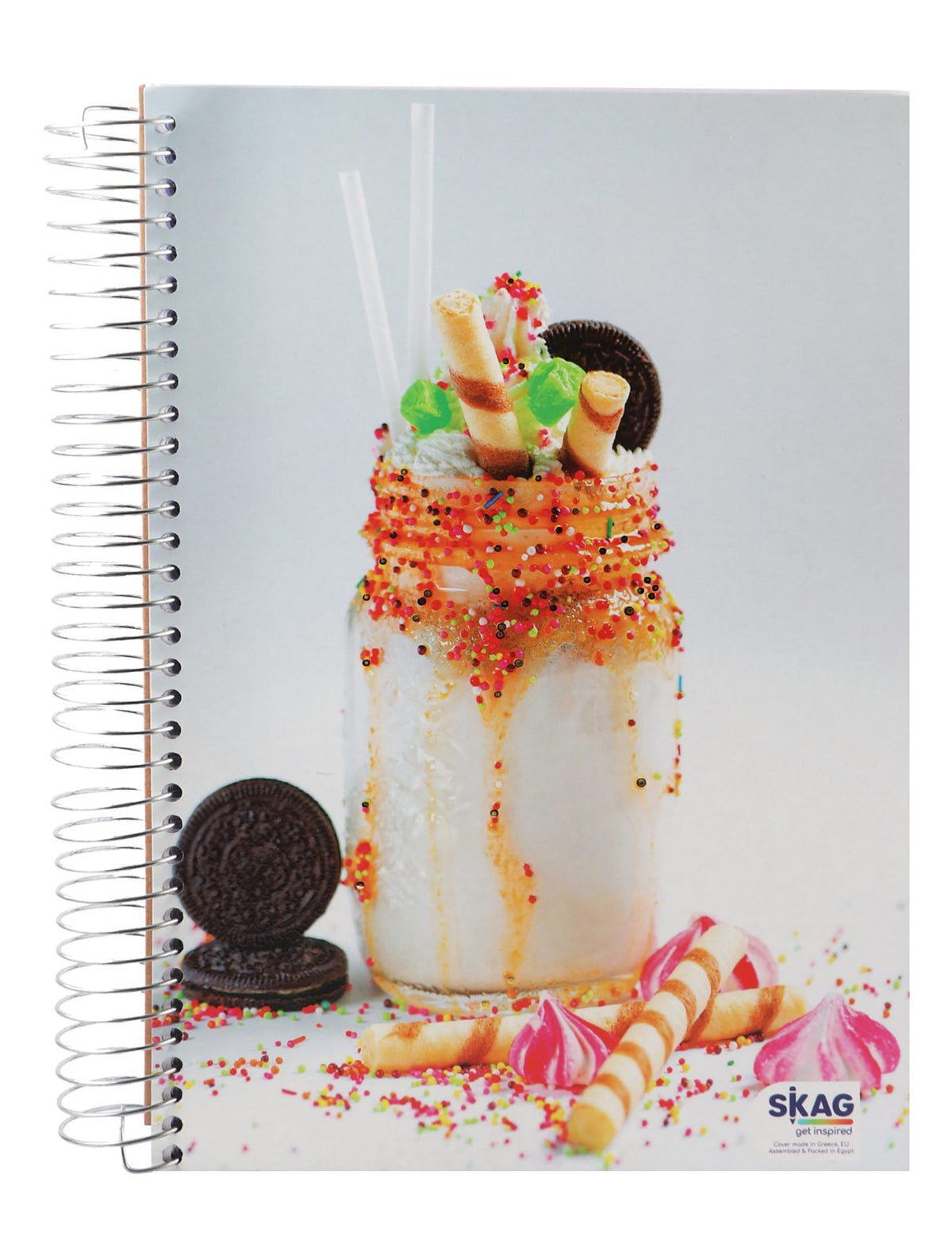 6-Subject Wire-Bound Notebook A4 – 240 Sheets, 70 gsm