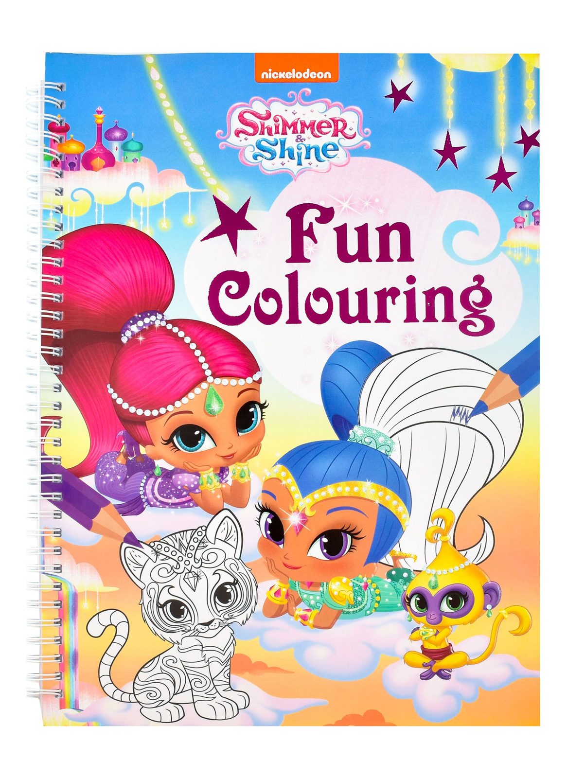 Shimmer and Shine Fun Colouring