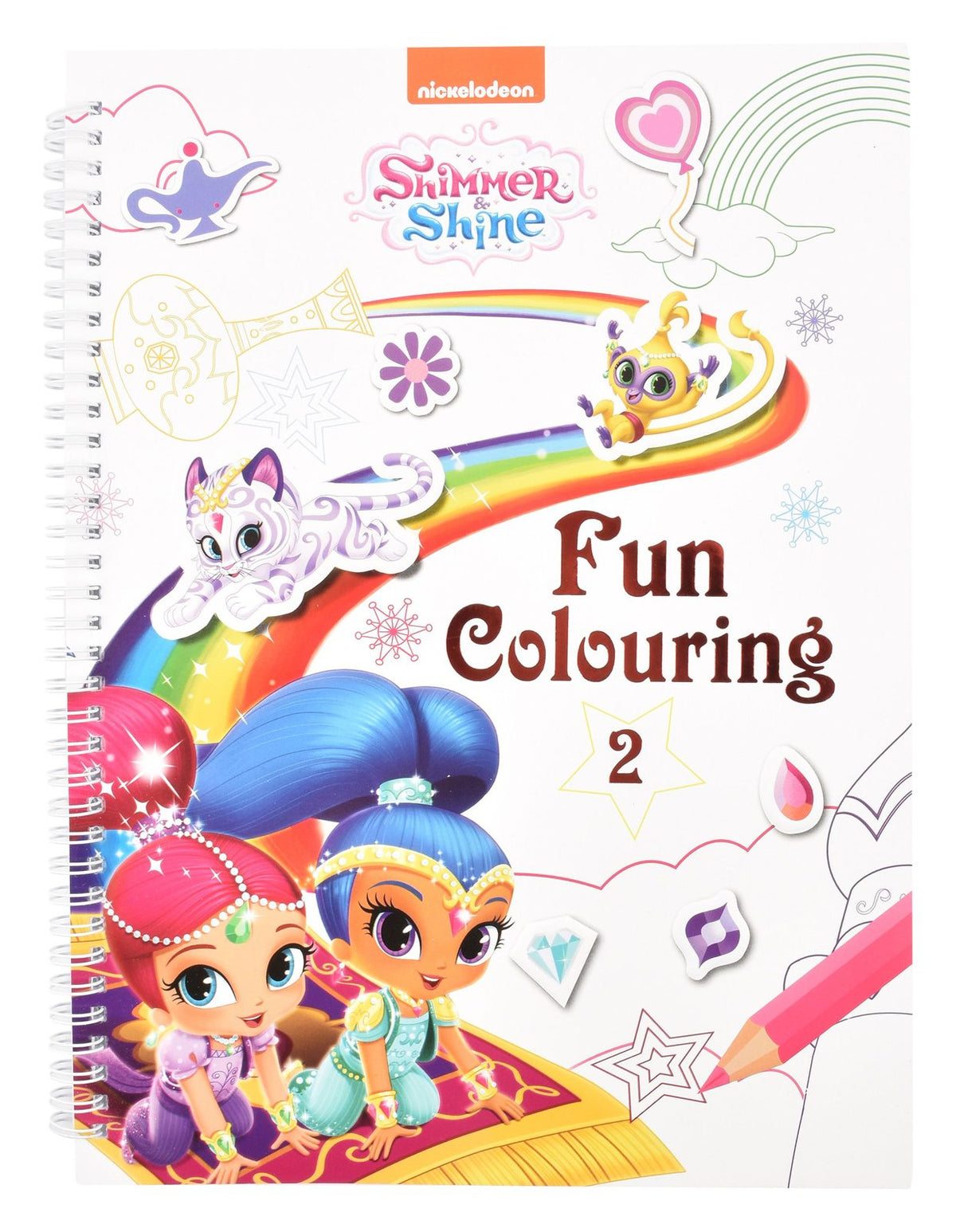 Nickelodeon Shimmer & Shine Fun Colouring 2