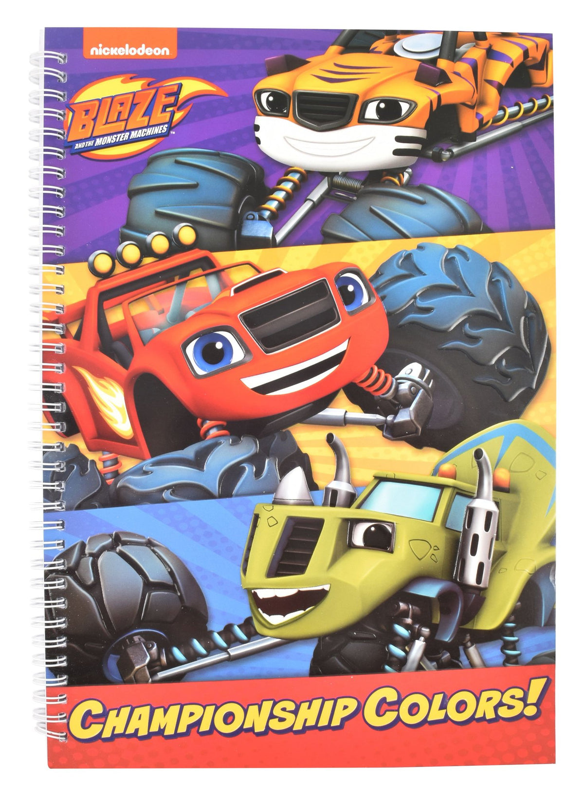 Nickelodeon Blaze Coloring Book