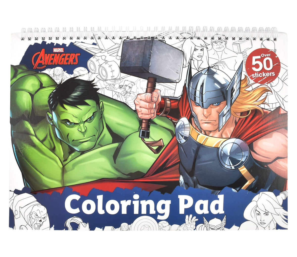 Marvel Colouring Pad