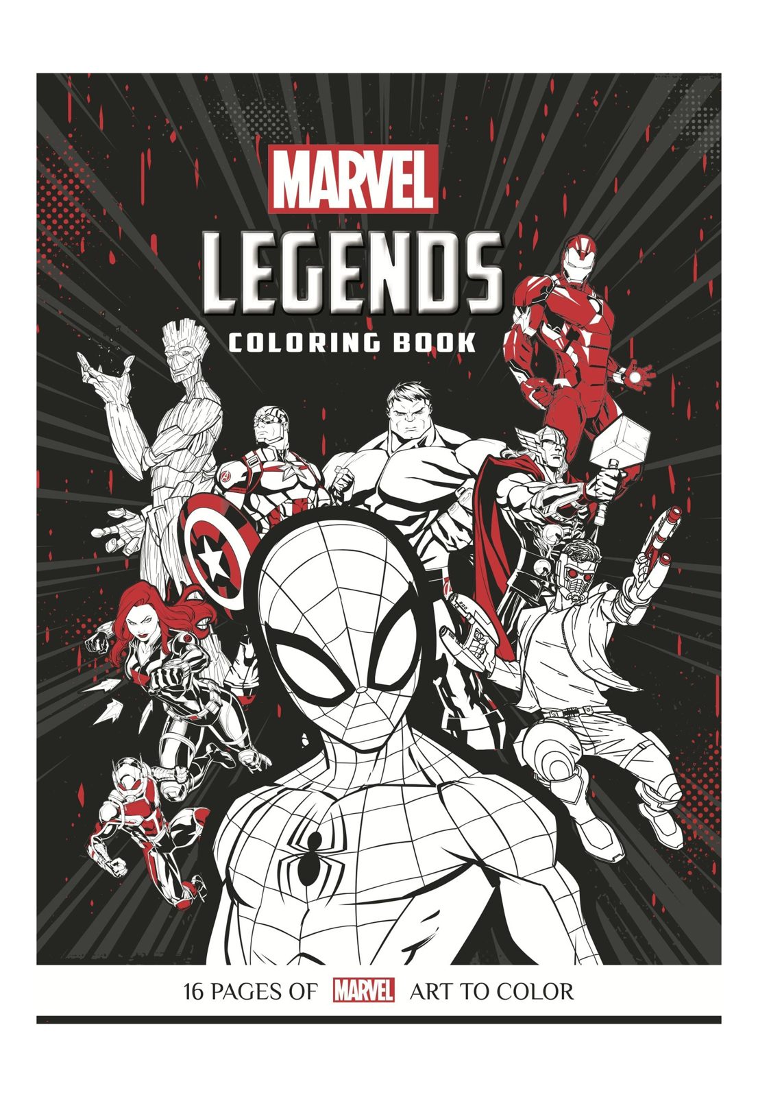 Marvel Legends Colouring