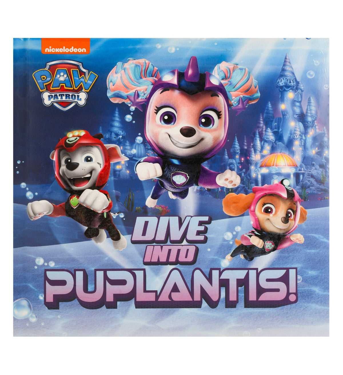 Nickelodeon Paw Patrol Dive into Puplantis Activity Book – 24 Pages