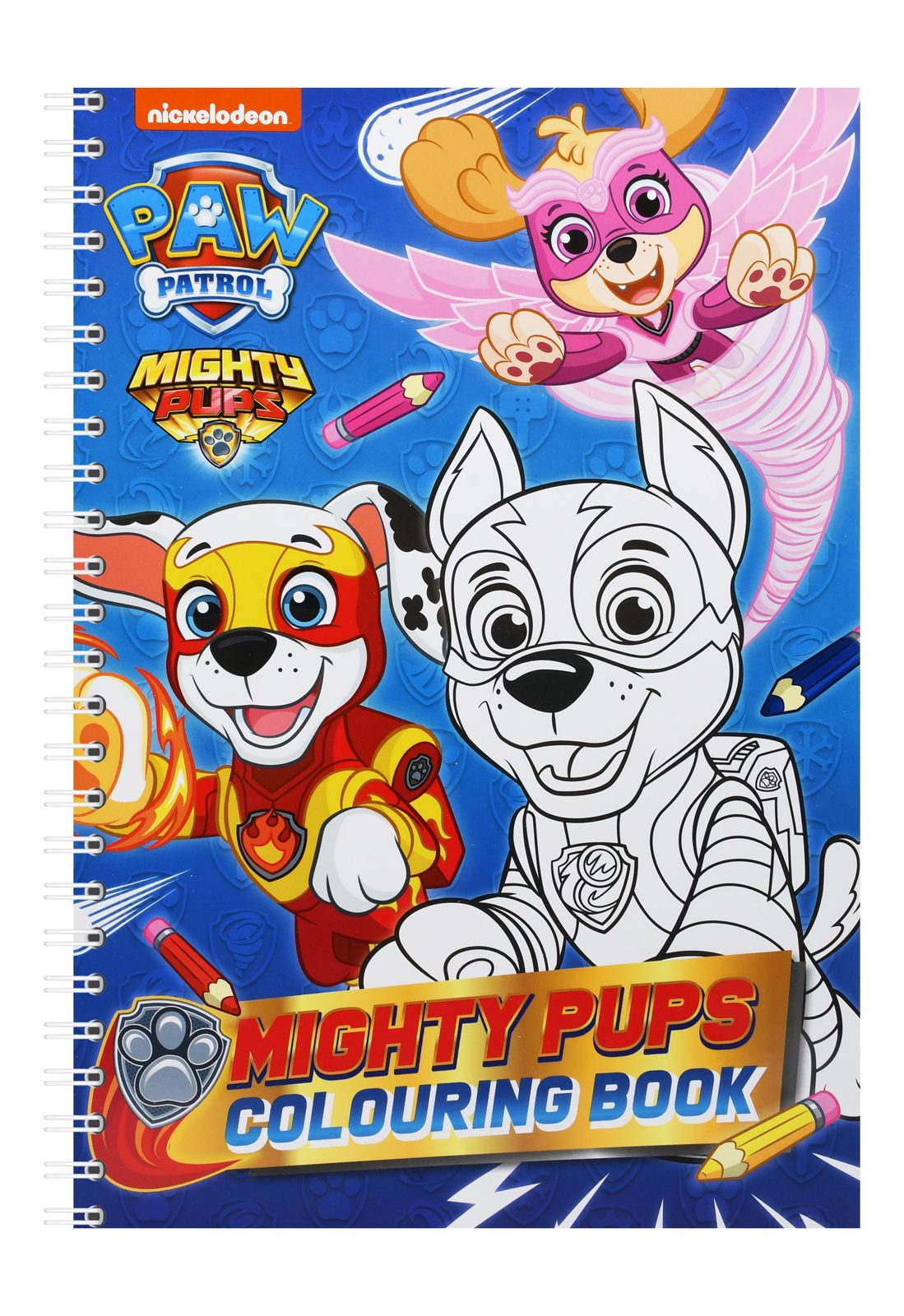 Nickelodeon PAW Patrol Mighty Pups Colouring