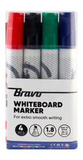 Bravo Whiteboard Markers – 4 Colors
