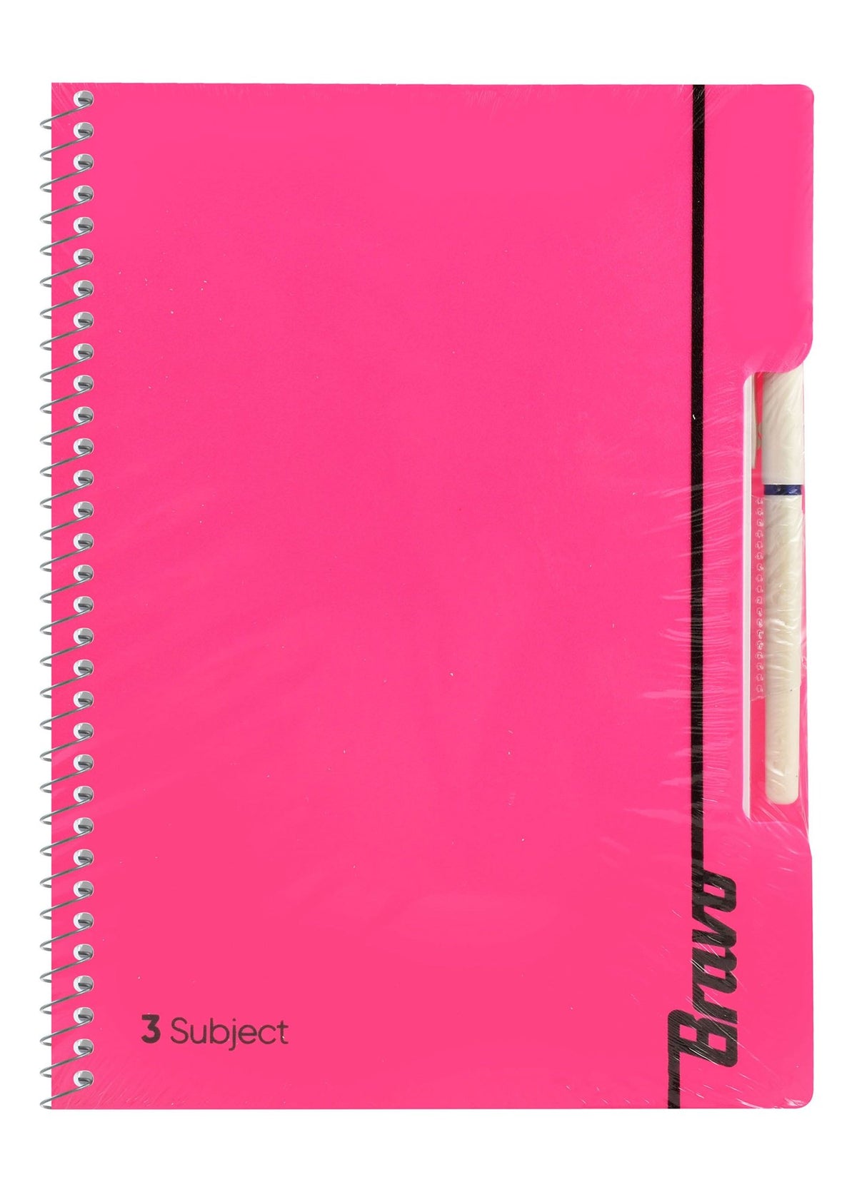 Bravo Spiral Multi-Subject Notebook with Pen