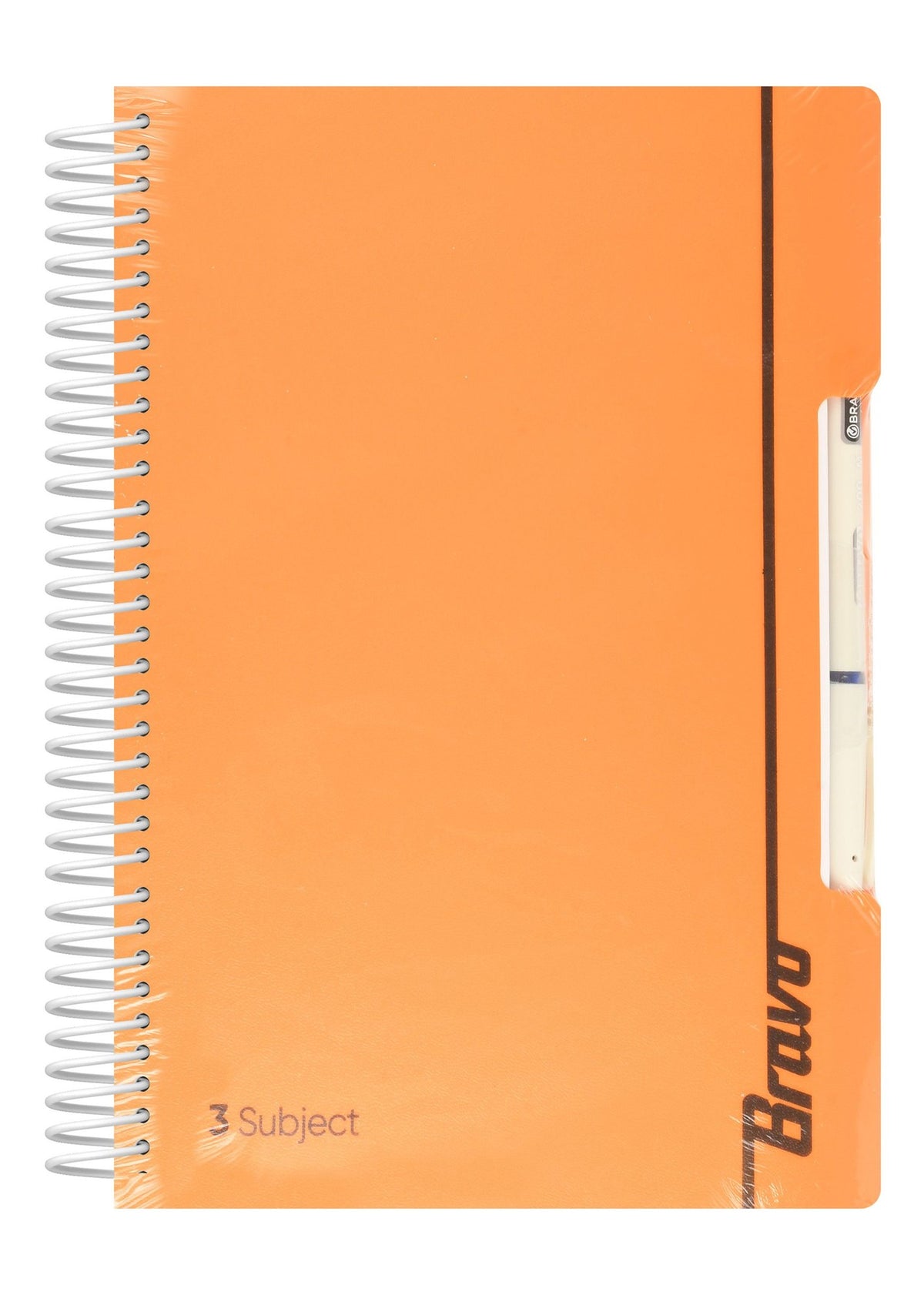 Bravo Spiral Multi-Subject Notebook with Pen