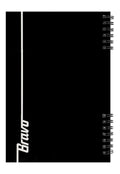 Bravo Link Hardcover Notebook – 120 Sheets