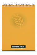 Mintra A4 Yellow Spiral Lined Notepad – 60 Sheets