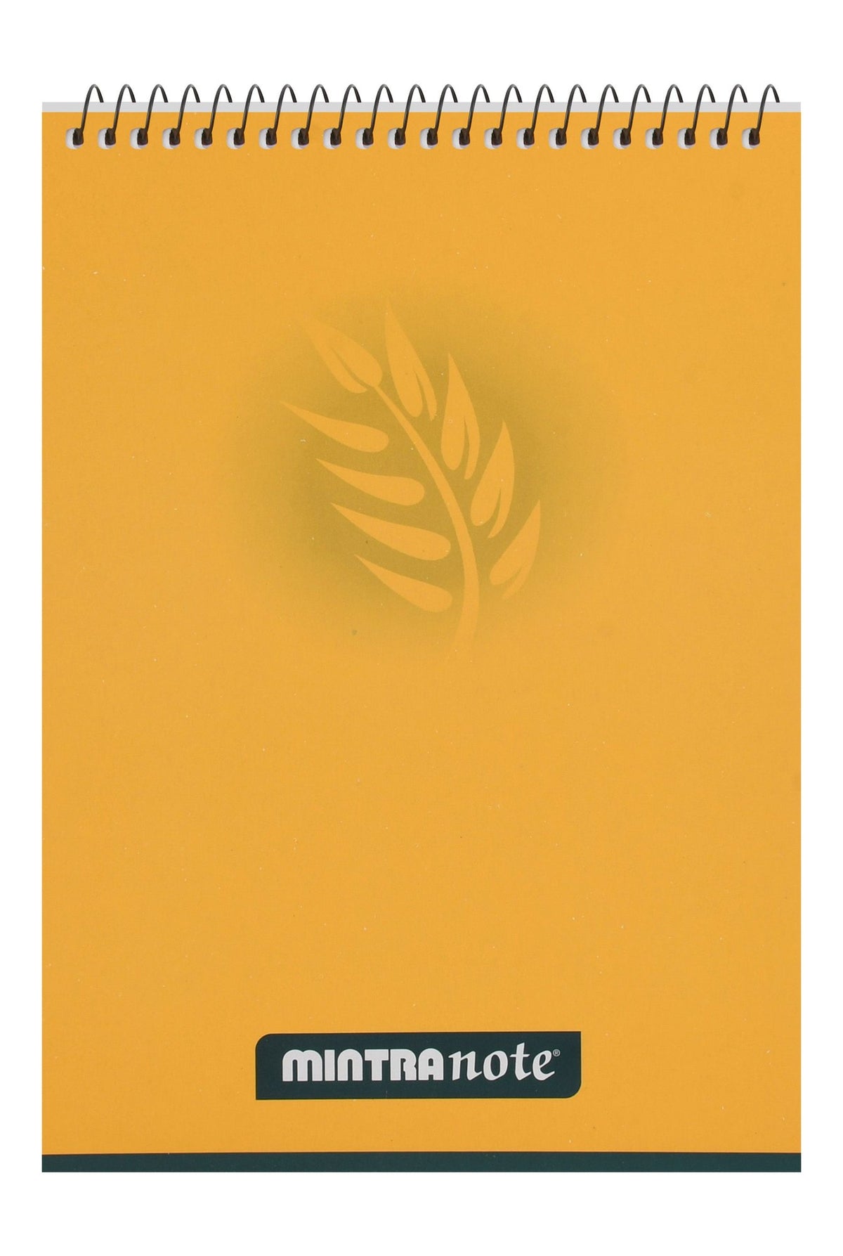Mintra A4 Yellow Spiral Lined Notepad – 60 Sheets
