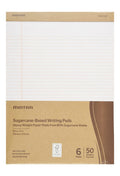 Mintra Notepads 11 × 8.5 cm – 50 Sheets, 6 Pack