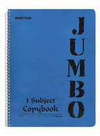 Mintra Jumbo 3-Subject Notebook – 120 Sheets