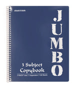 Mintra Jumbo 3-Subject Notebook – 120 Sheets