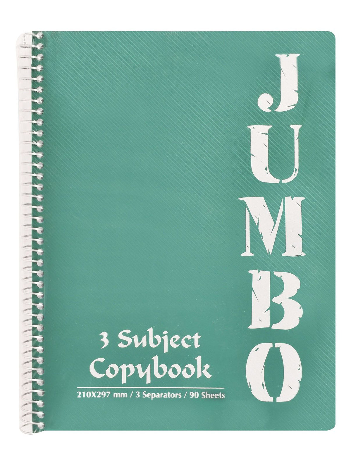 Mintra Jumbo 3-Subject Notebook – 120 Sheets