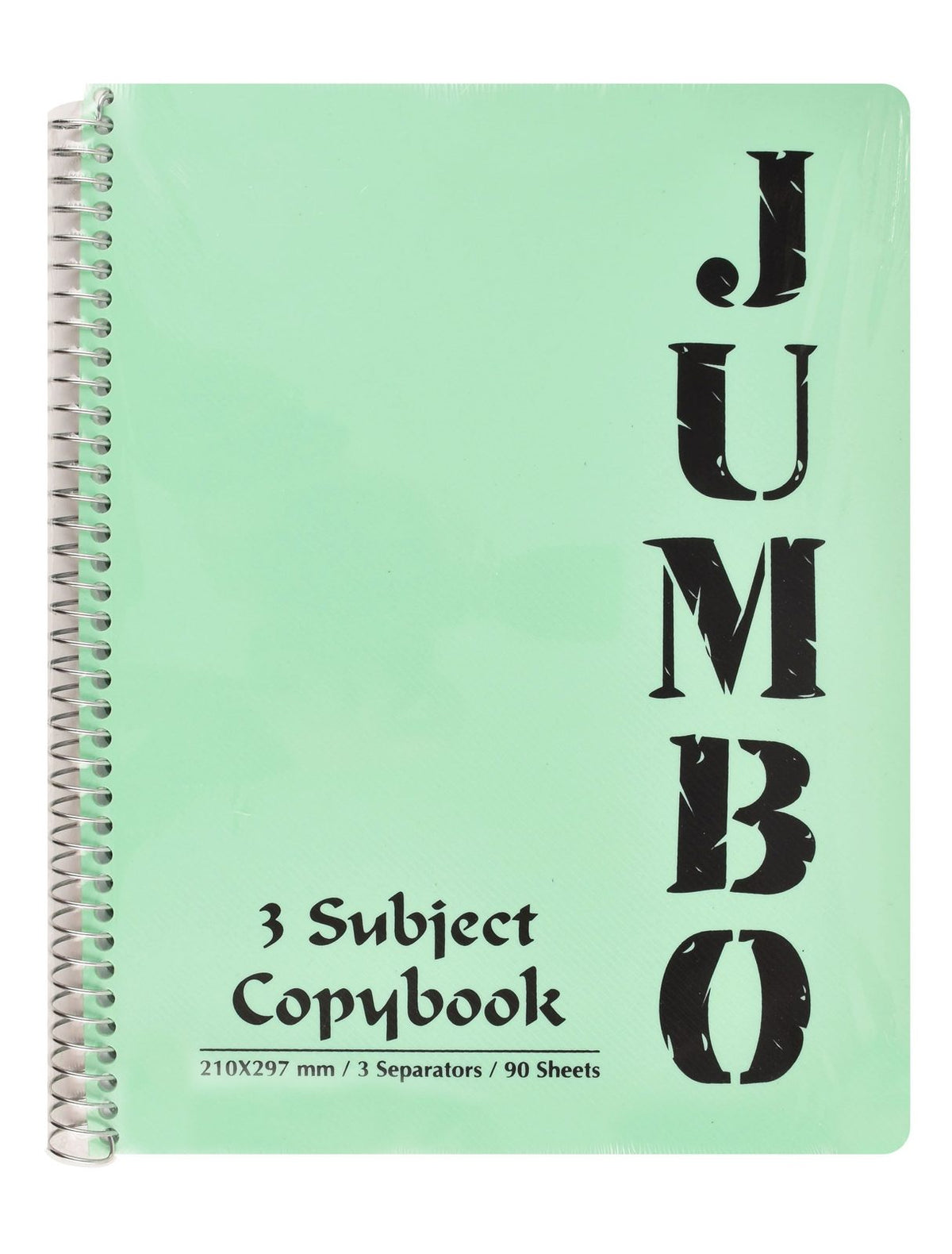 Mintra Jumbo 3-Subject Notebook – 120 Sheets