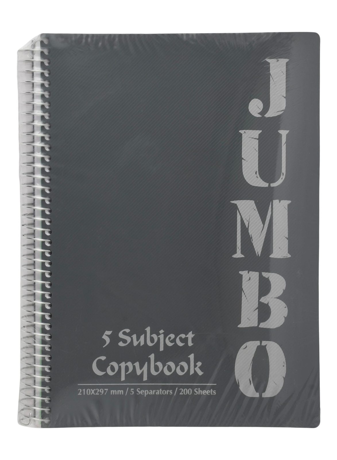 Mintra Jumbo 5-Subject Notebook – 200 Sheets