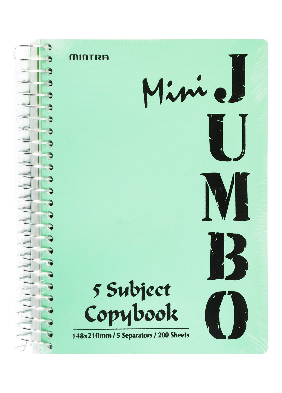 Mintra Mini Jumbo Notebook A5 – 200 Sheets