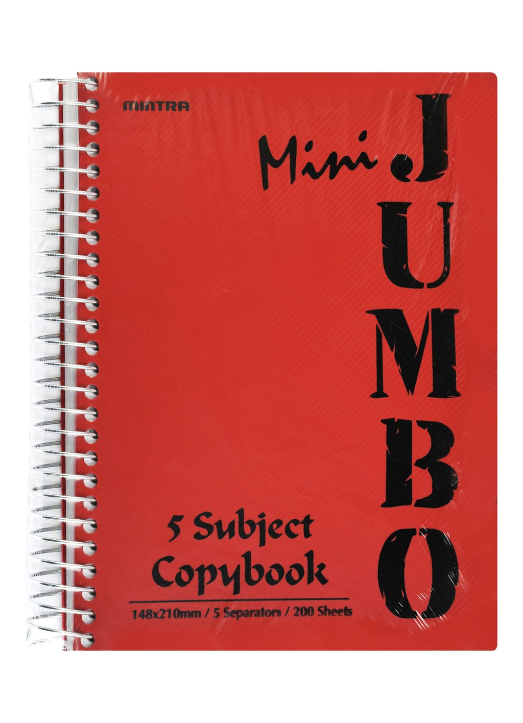 Mintra Mini Jumbo Notebook A5 – 200 Sheets
