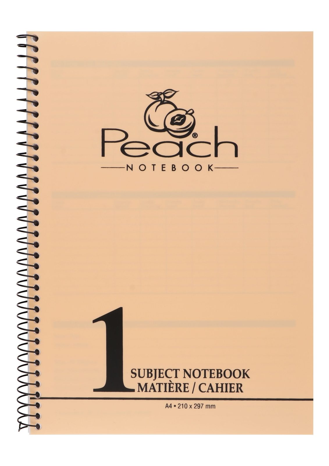 Mintra One-Subject Notebook – 96 Sheets