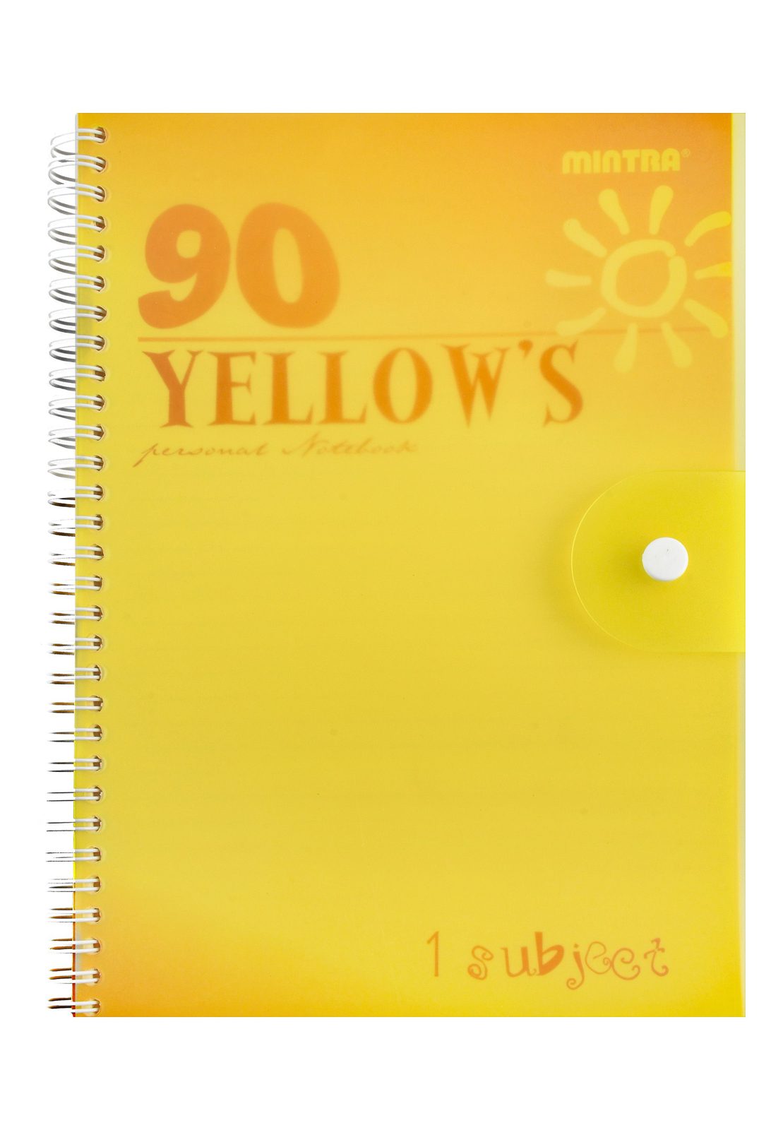 Mintra Snap-Button Notebook B5