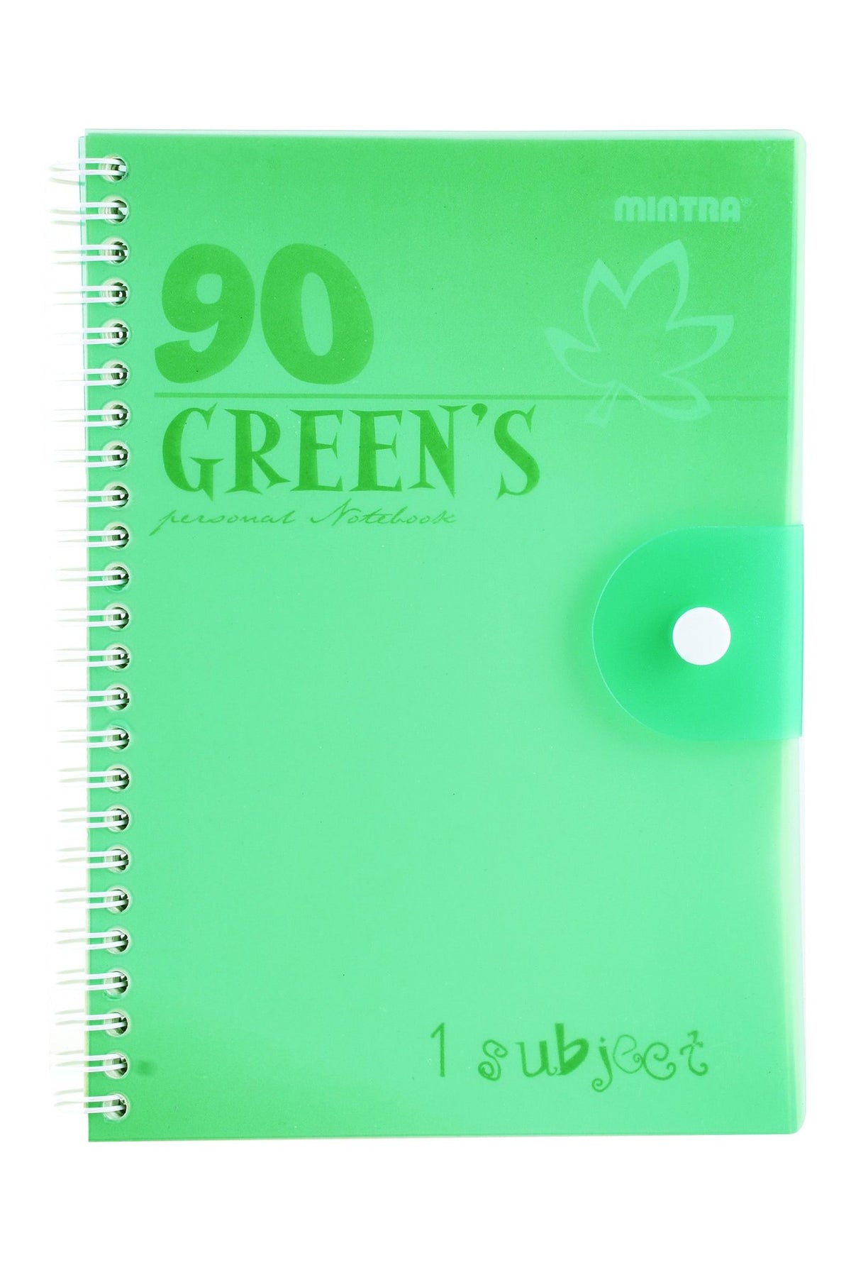 Mintra Blue A5 Lined Notebook – 90 Sheets