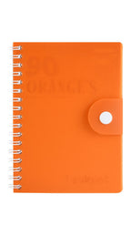 Mintra Snap-Button Wire-Bound Notebook
