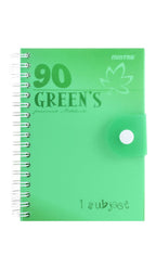 Mintra Snap-Button Wire-Bound Notebook