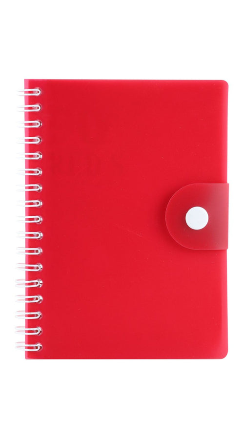 Mintra Snap-Button Wire-Bound Notebook