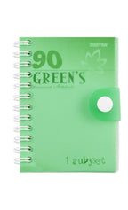 Mintra Snap-Button Notebook A7