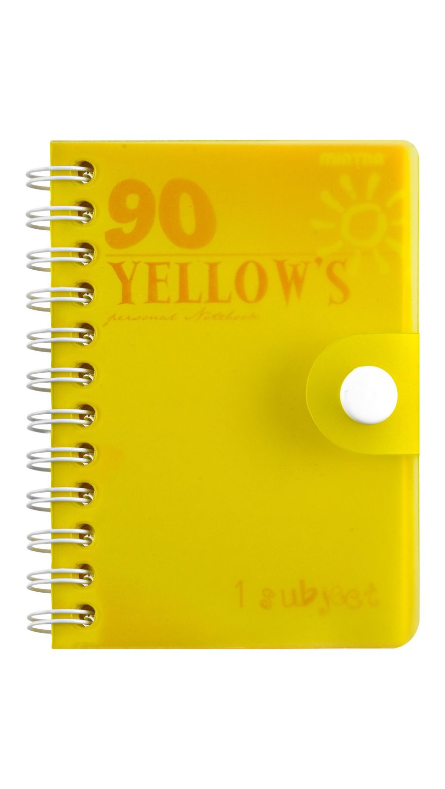 Mintra Snap-Button Notebook A7