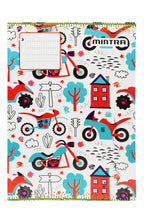 Mintra Printed Squared Notebook – 40 Sheets