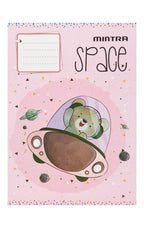 Mintra Printed Squared Notebook – 40 Sheets