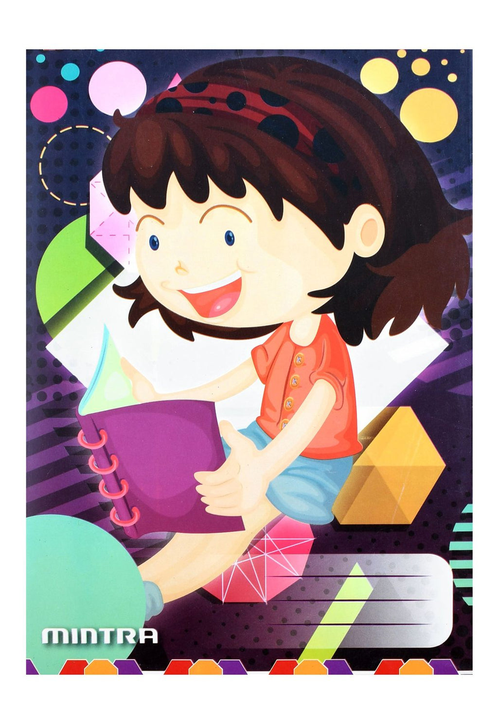 Mintra Small-Squares Notebook – 60 Sheets