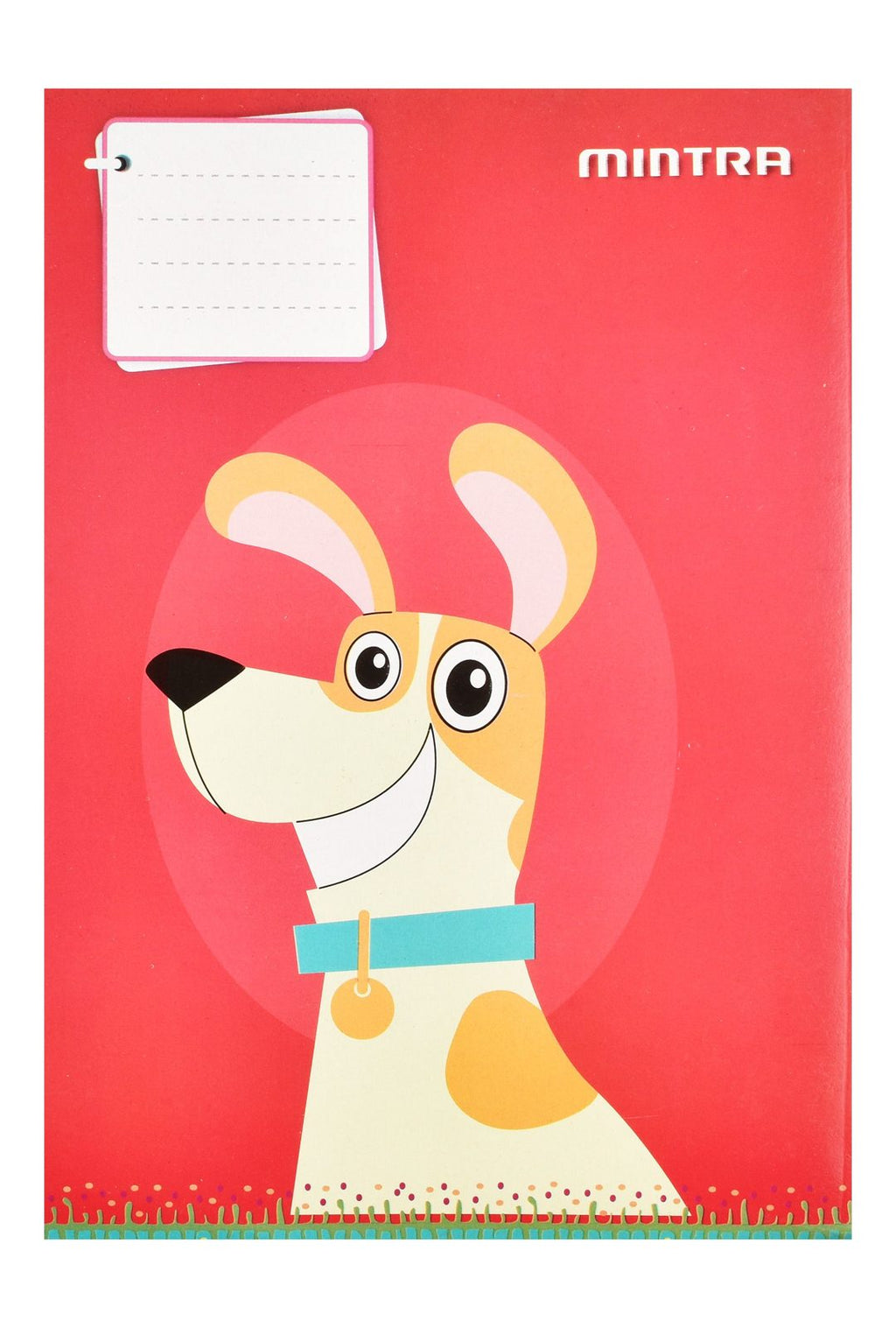 Mintra Small-Squares Notebook – 60 Sheets