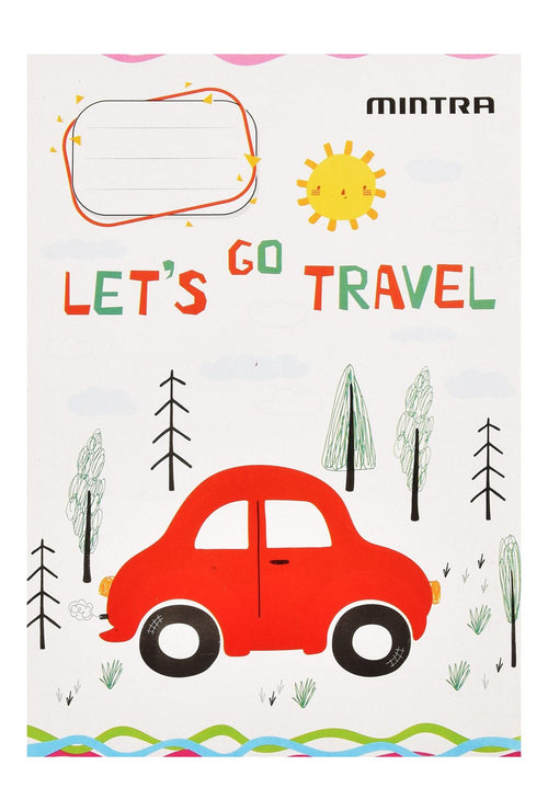 Mintra Alternate-Page Notebook – 60 Sheets