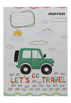 Mintra Small-Squares Notebook – 100 Sheets
