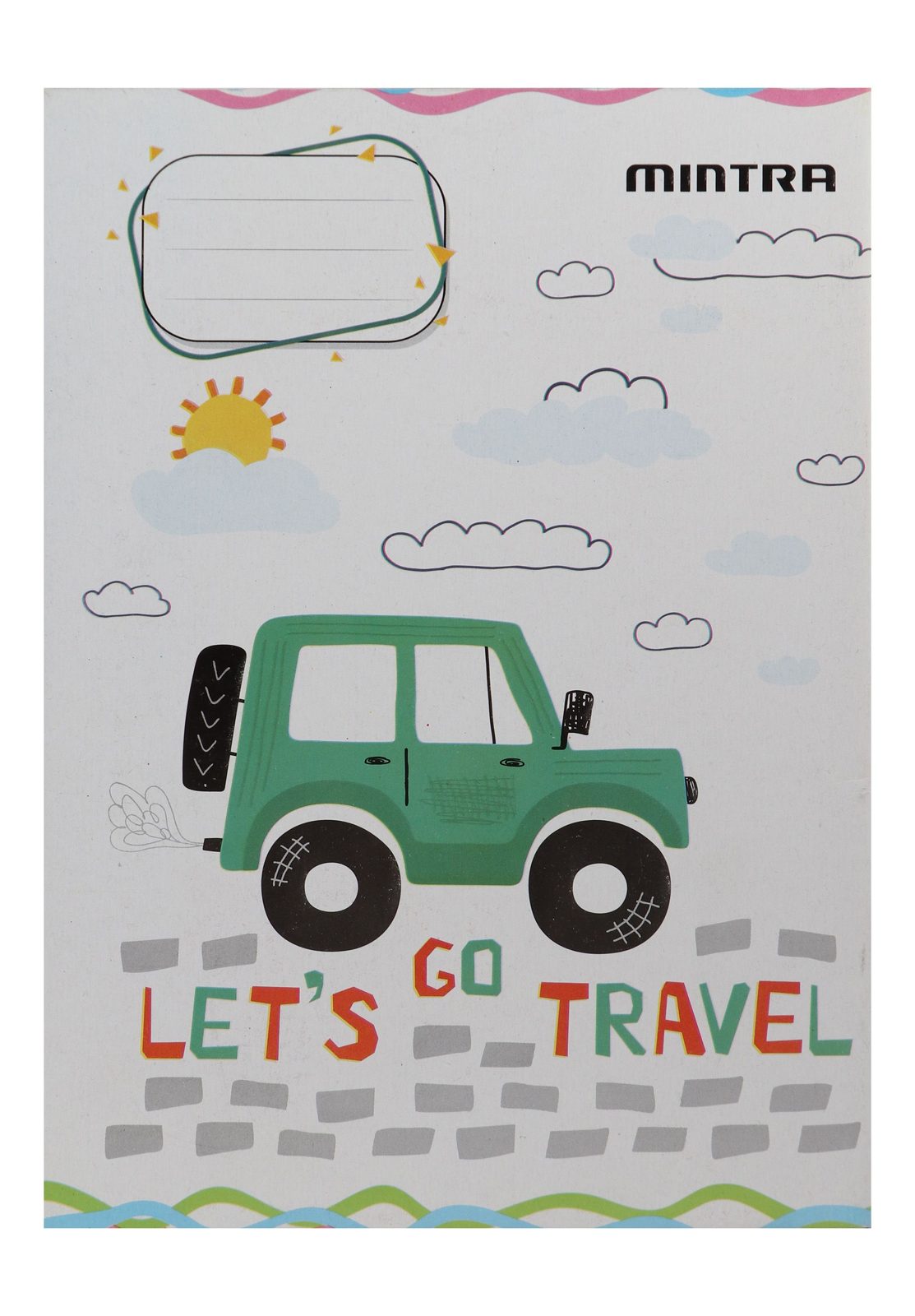 Mintra Small-Squares Notebook – 100 Sheets