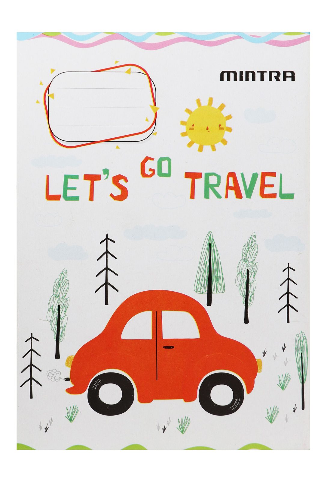 Mintra Small-Squares Notebook – 100 Sheets