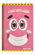 Mintra A Knowing Smile A4 Purple Double Lined Notebook – 40 Sheets
