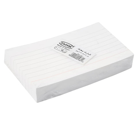 Index Cards 7.5 × 12.5 cm