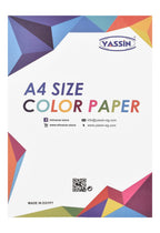 Yassin Colored Paper Ream – 20 Sheets, 180 gsm