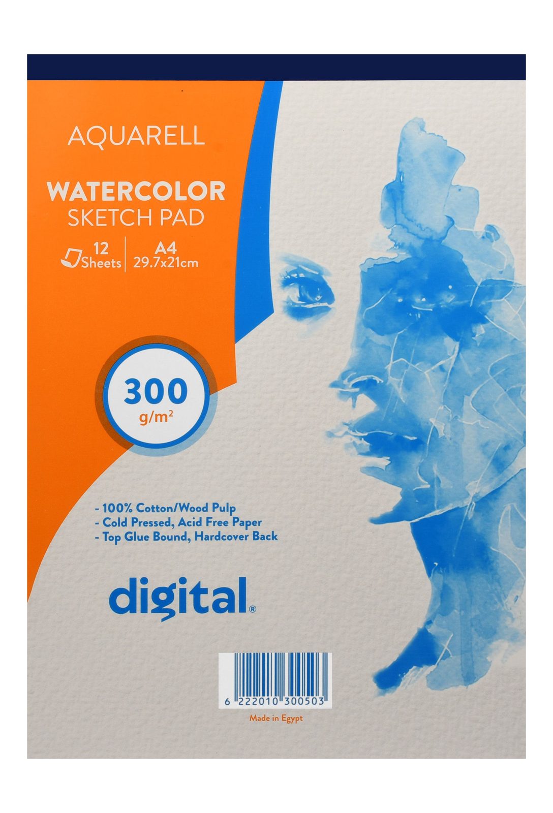 Digital A4 Sketch Pad – 300 gsm