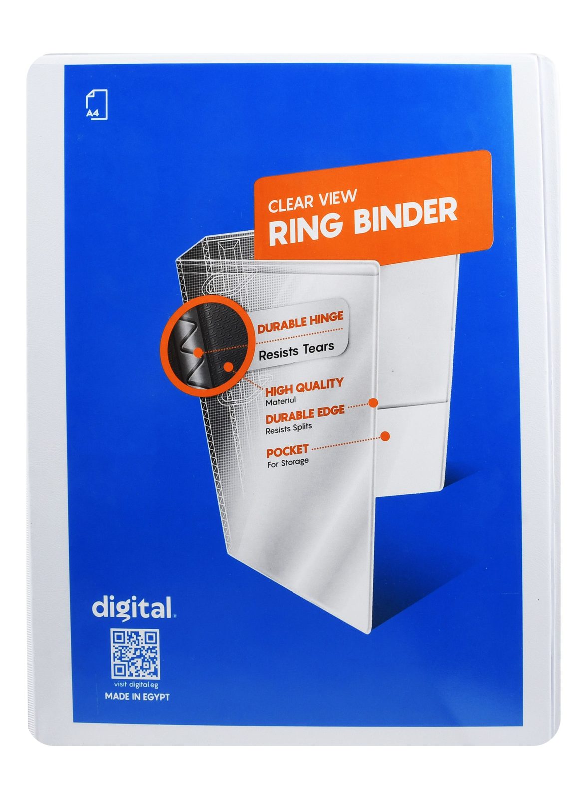 4-Ring Binder 4 cm