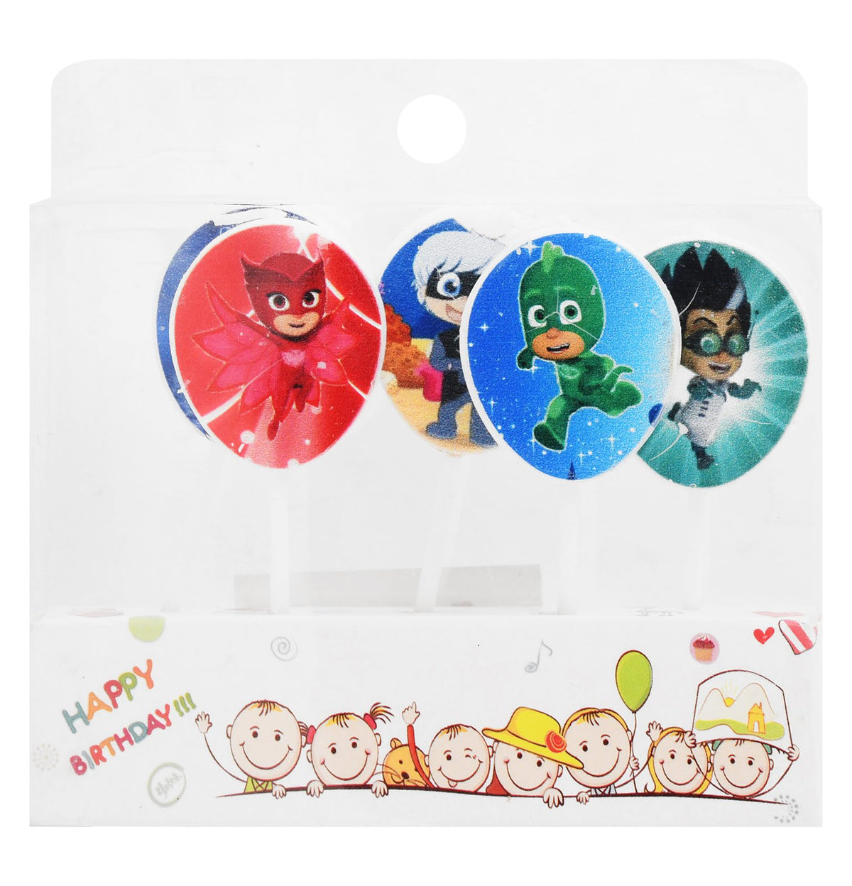 PJ Masks Birthday Candles – 5 Pieces
